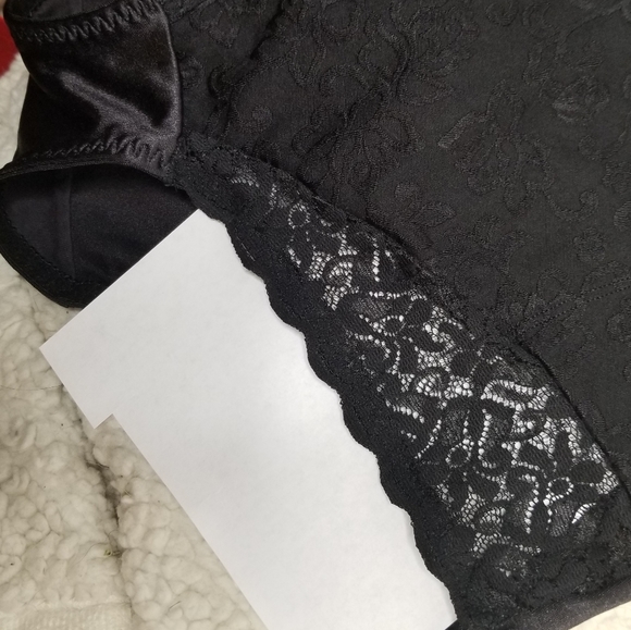 Black shapewear high waisted brief tummy belly control hot pants - Picture 4 of 9